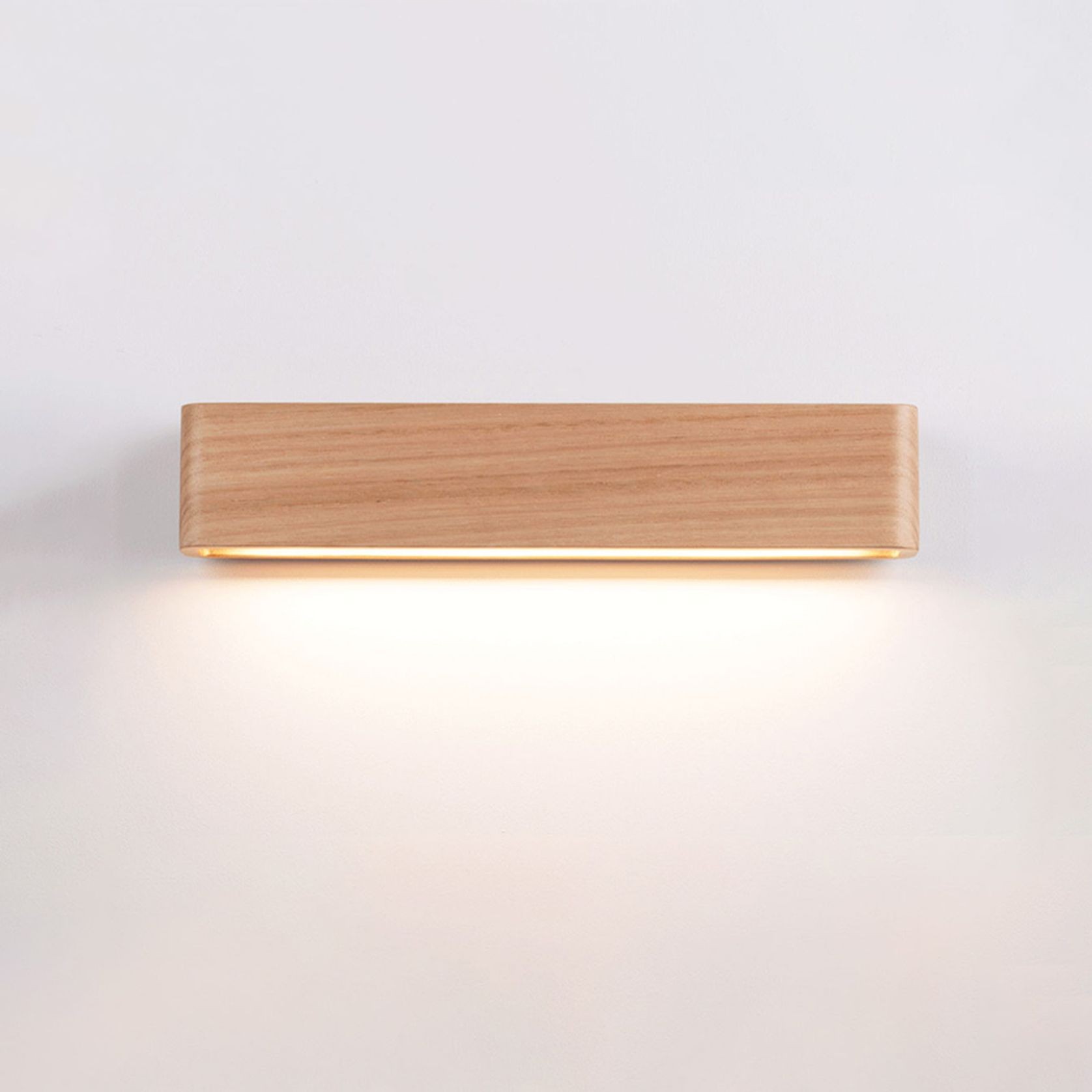 Umber Linear Sconce | Tasmanian Oak gallery detail image