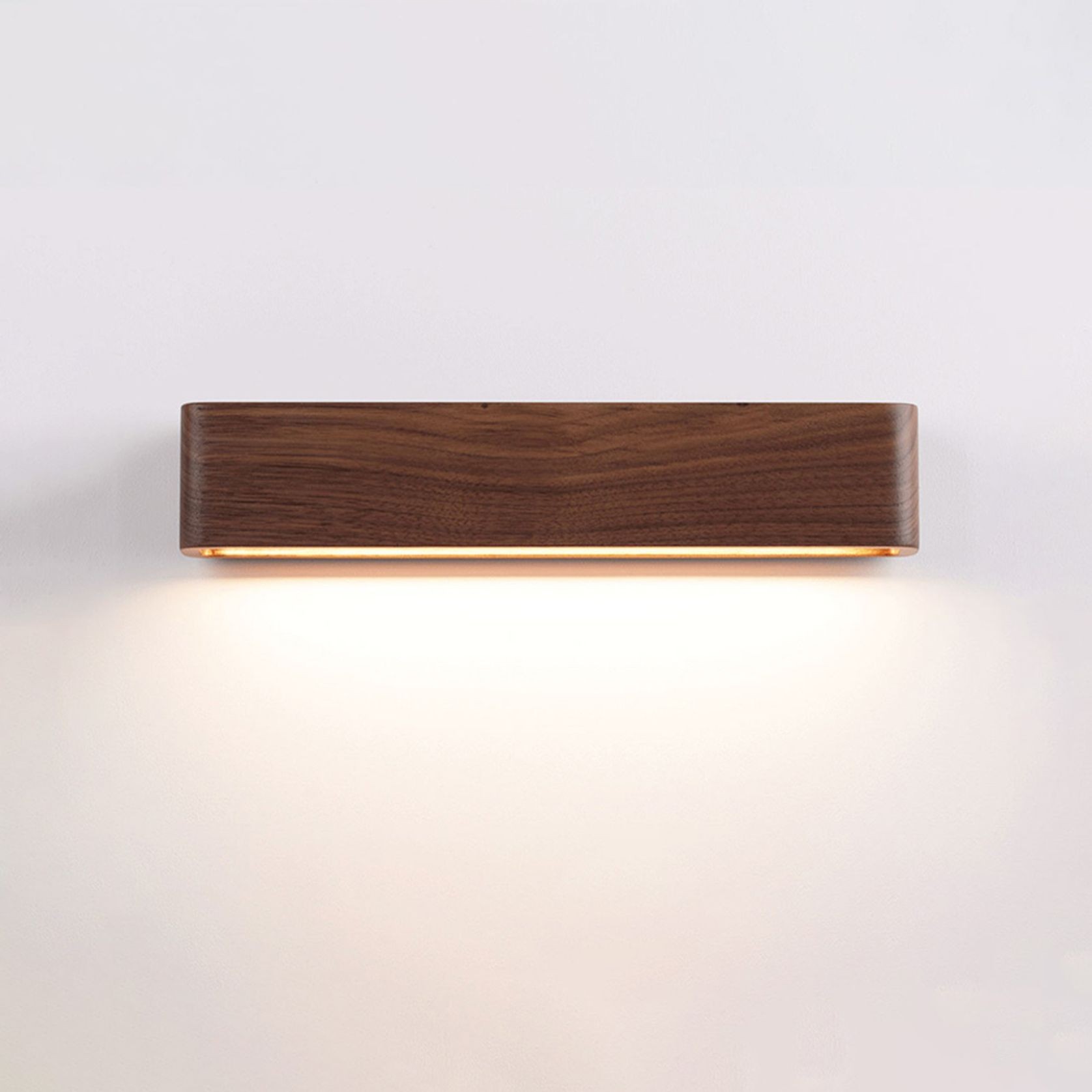 Umber Linear Sconce | Walnut gallery detail image