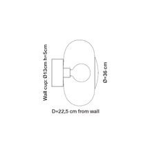 Horizon Ceiling/Wall Light 36cm gallery detail image