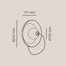 Wire 24cm Wall Light gallery detail image