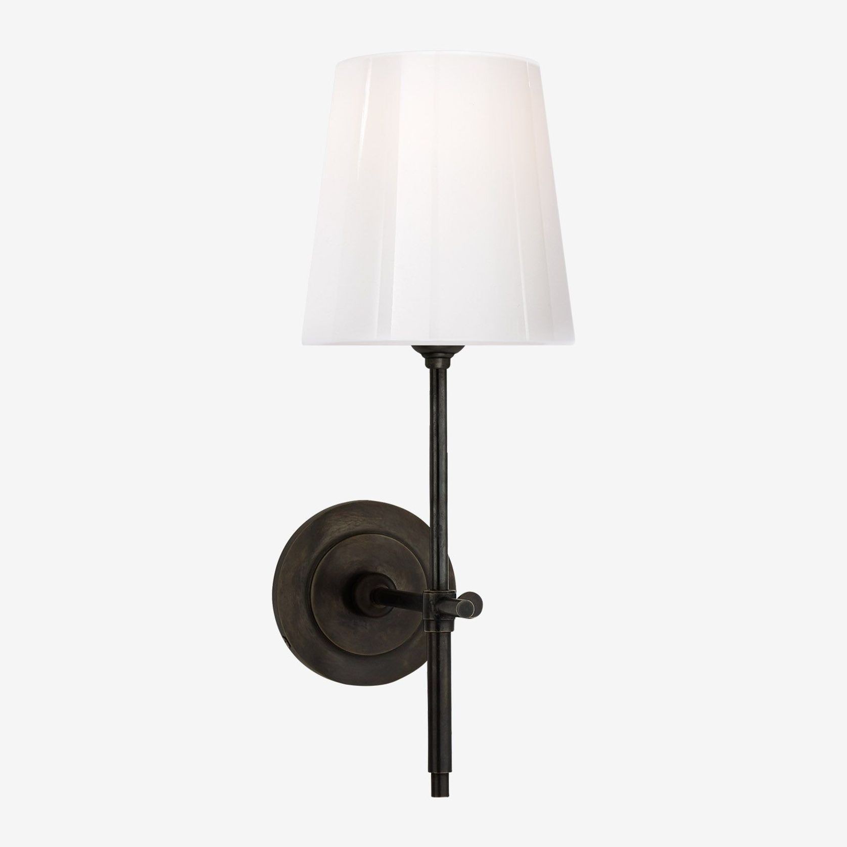 Bryant Sconce with White Glass Shade gallery detail image