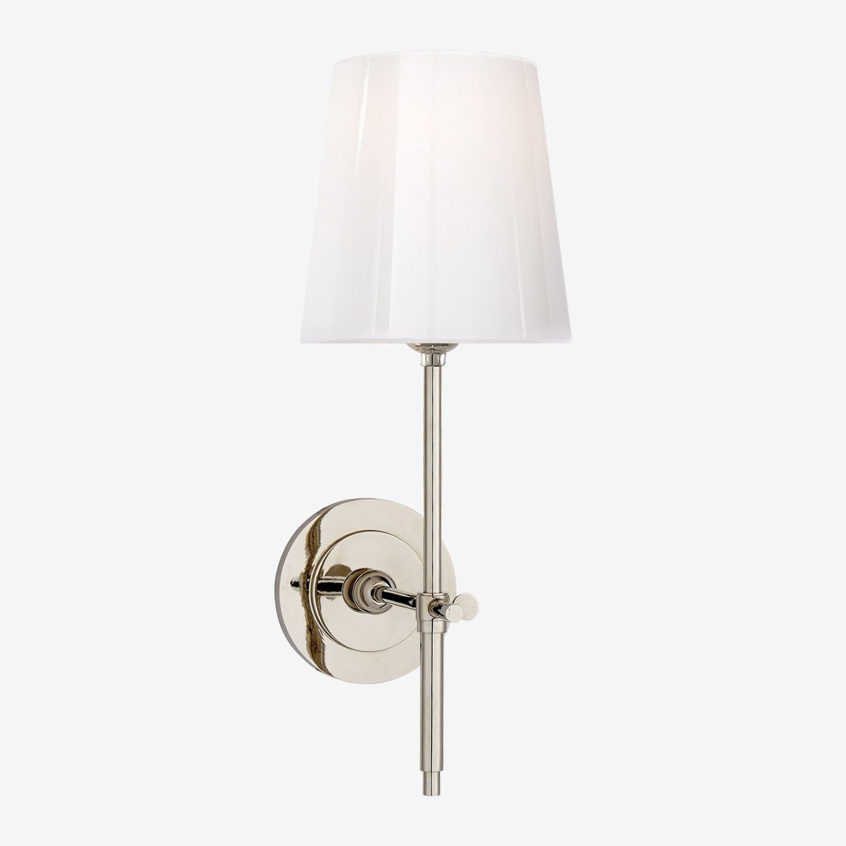 Bryant Sconce with White Glass Shade gallery detail image