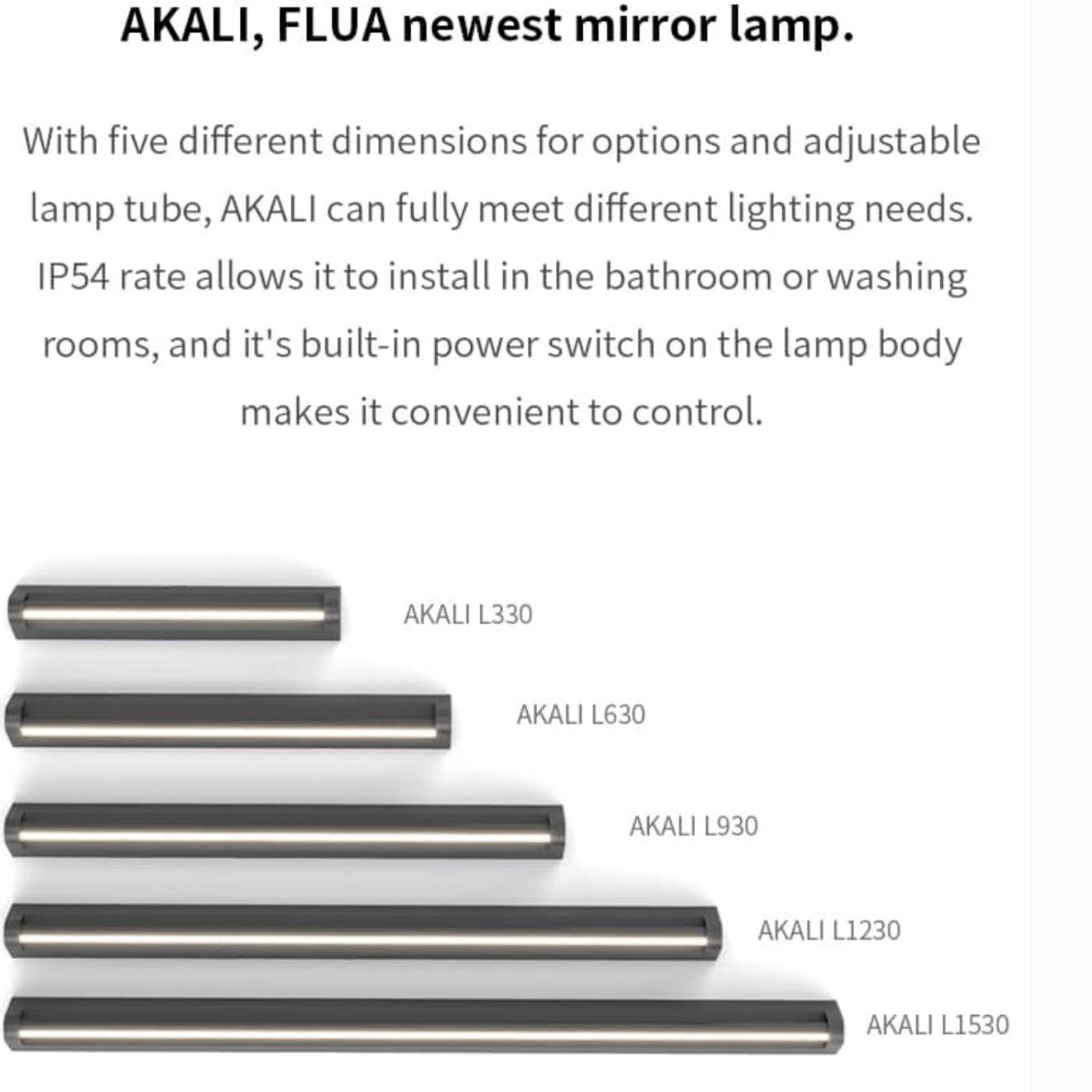 AKALI | Wall Light/Mirror Light gallery detail image
