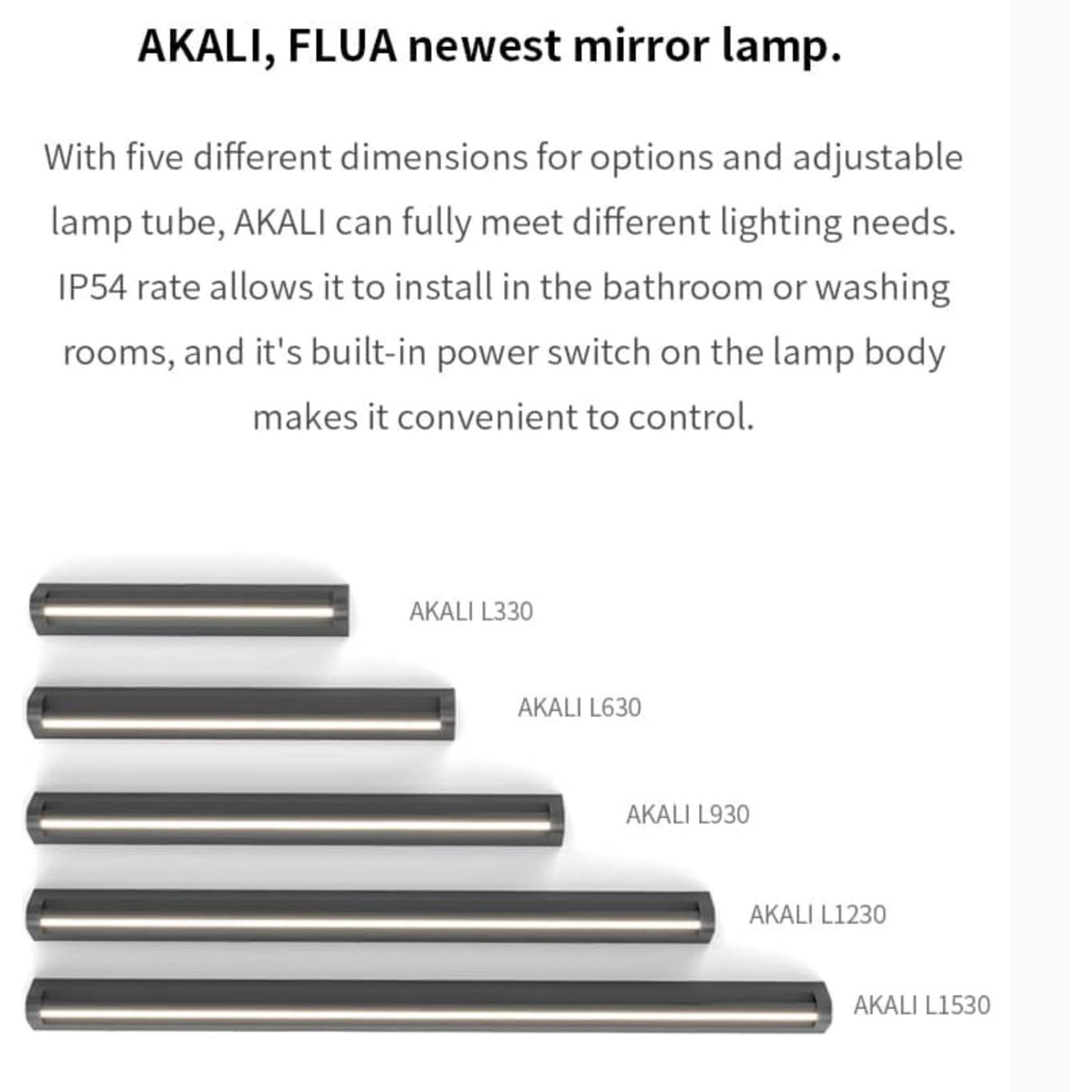 AKALI | Wall Light/Mirror Light gallery detail image