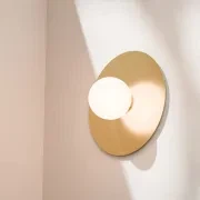 Crest Orb Glass Wall Light gallery detail image