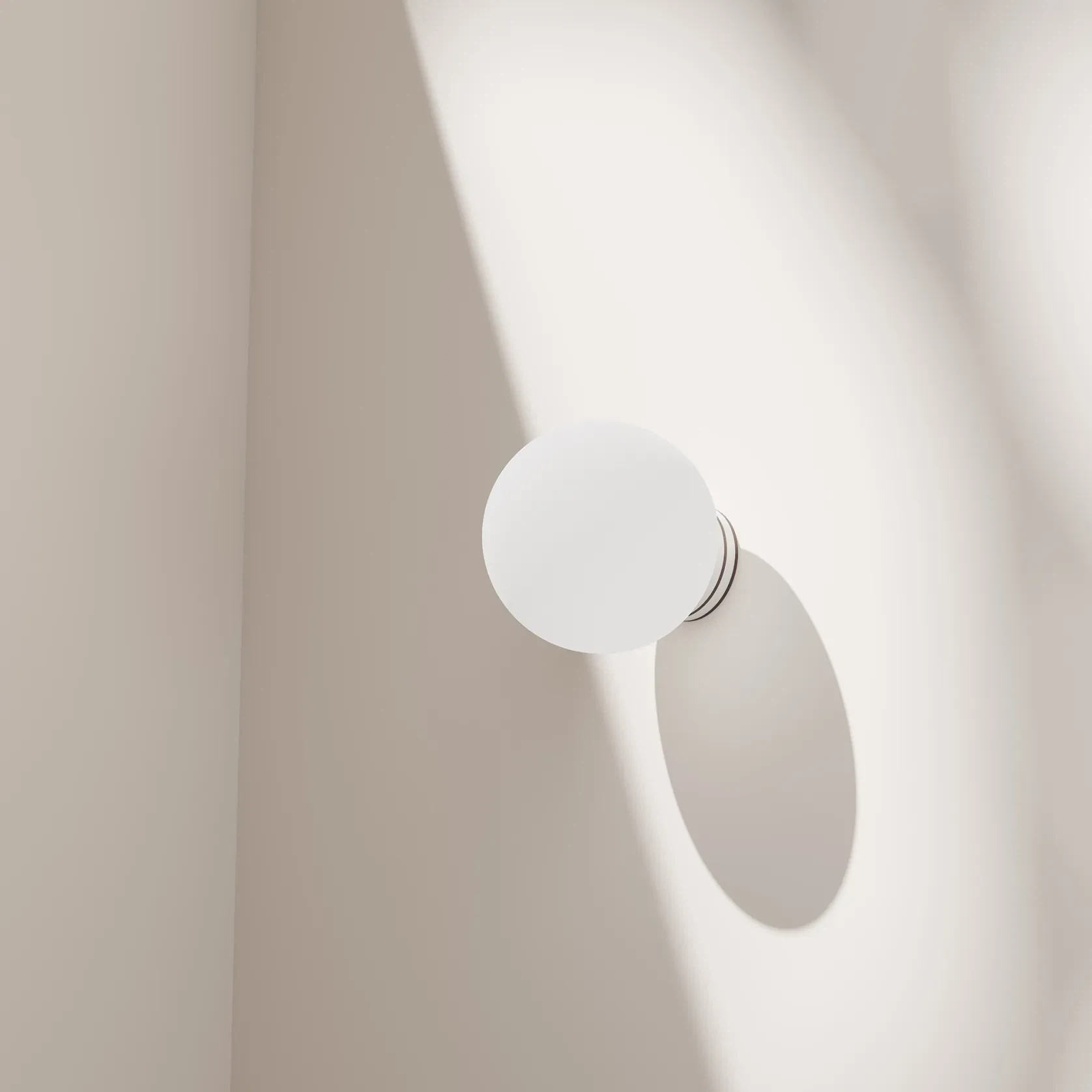 Crest Orb Glass Wall Light gallery detail image