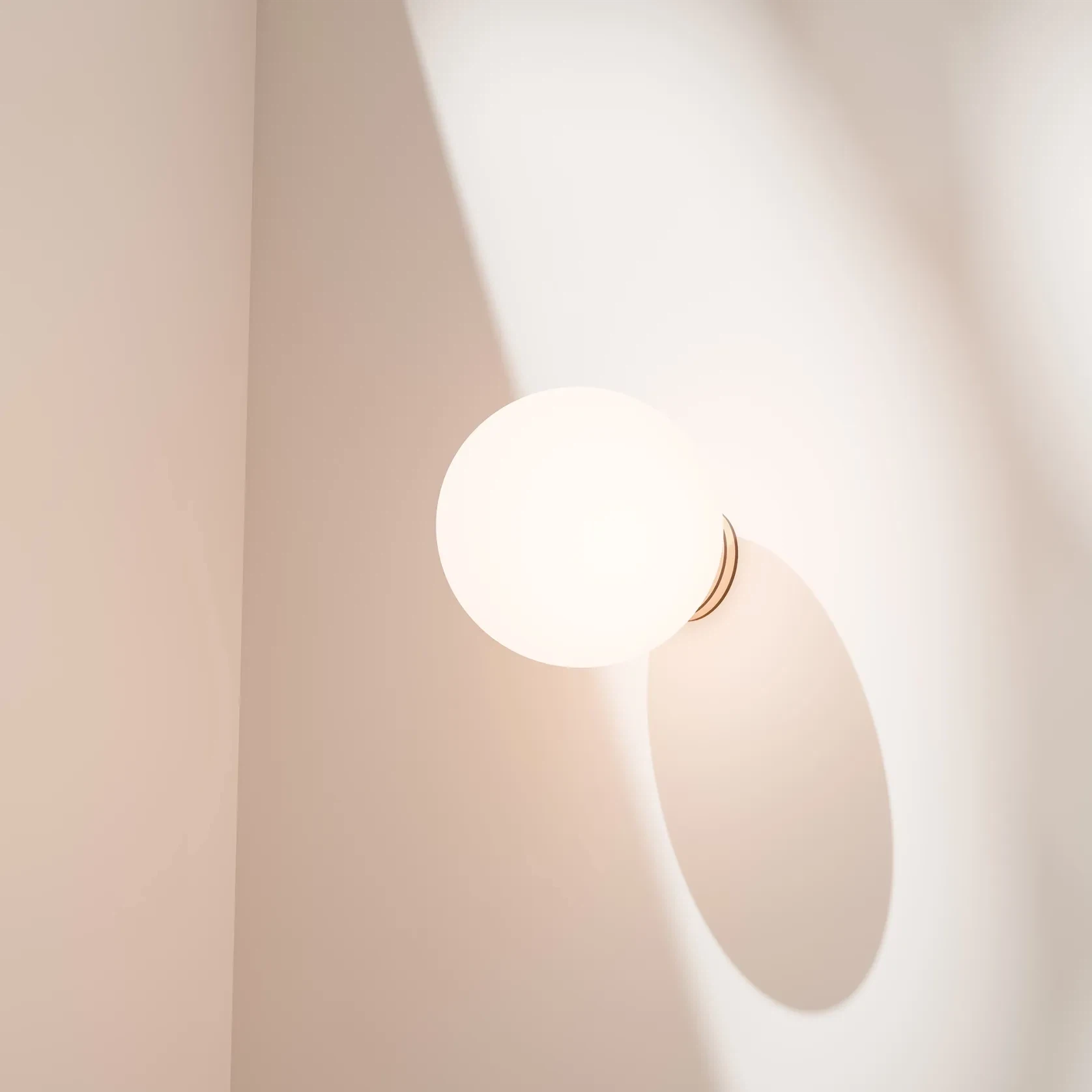 Crest Orb Glass Wall Light gallery detail image