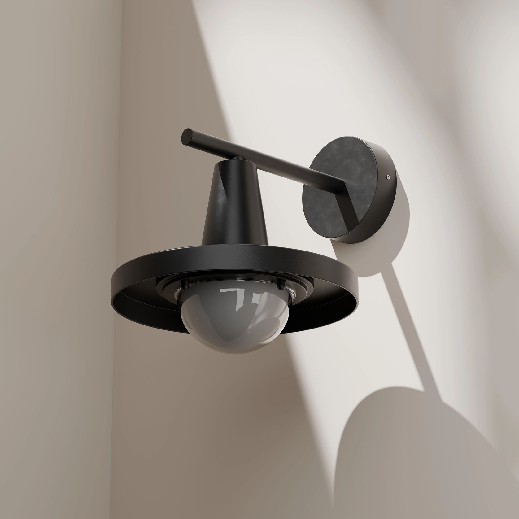 Eyrie Aluminium LED Wall Light gallery detail image