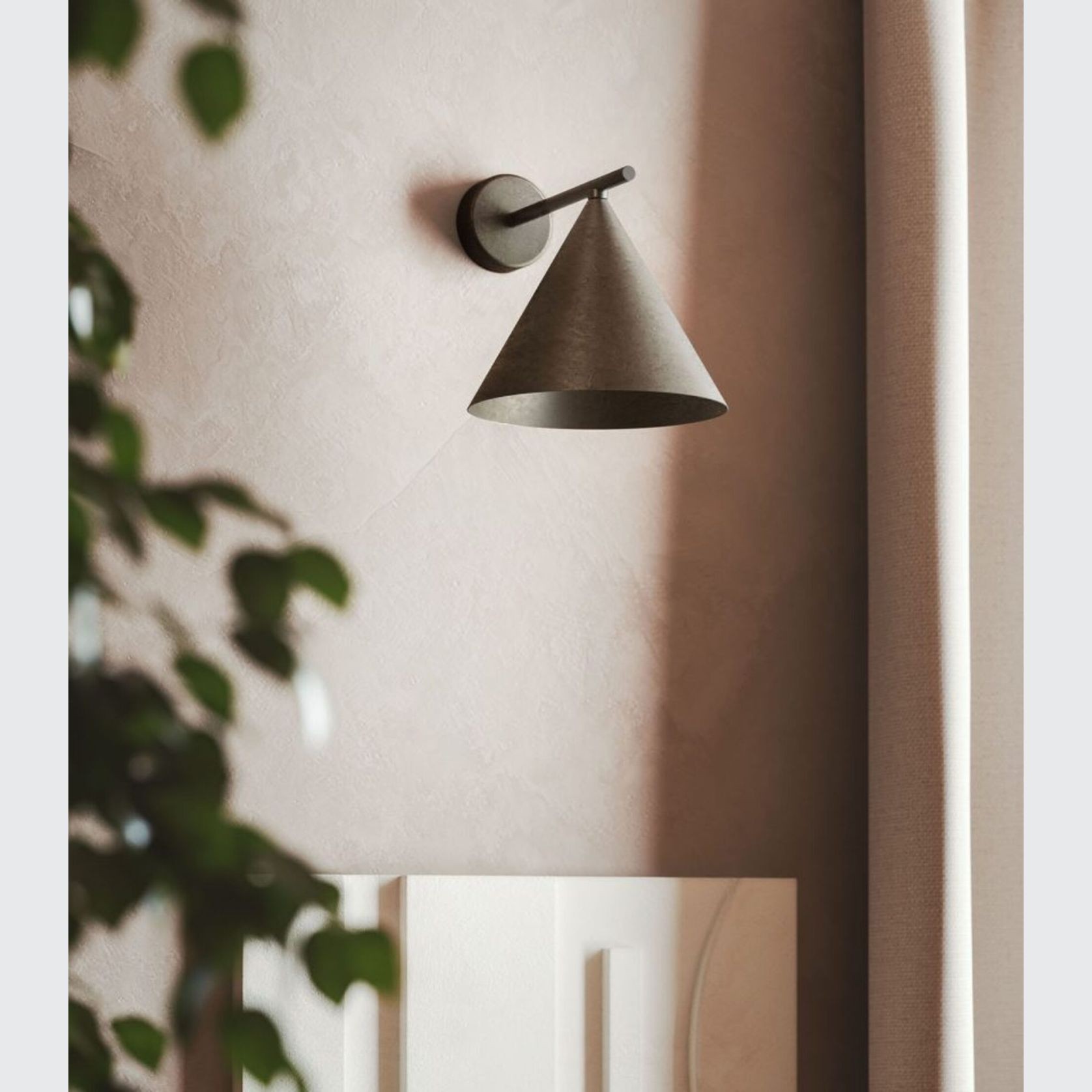 Cone Straight Wall Light gallery detail image