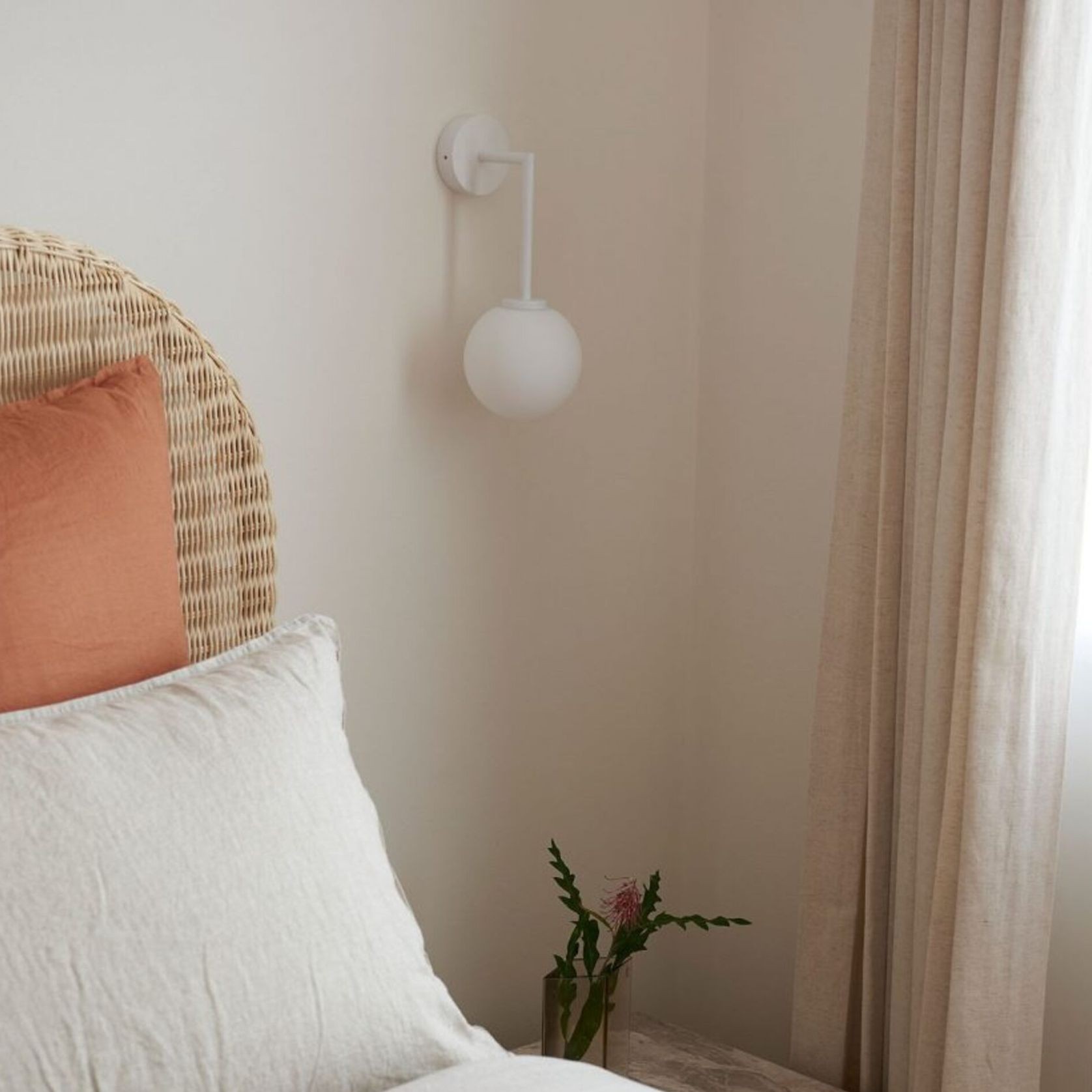 Orb Long Arm Wall Light gallery detail image