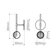 Dark & Bright Star Wall Light gallery detail image