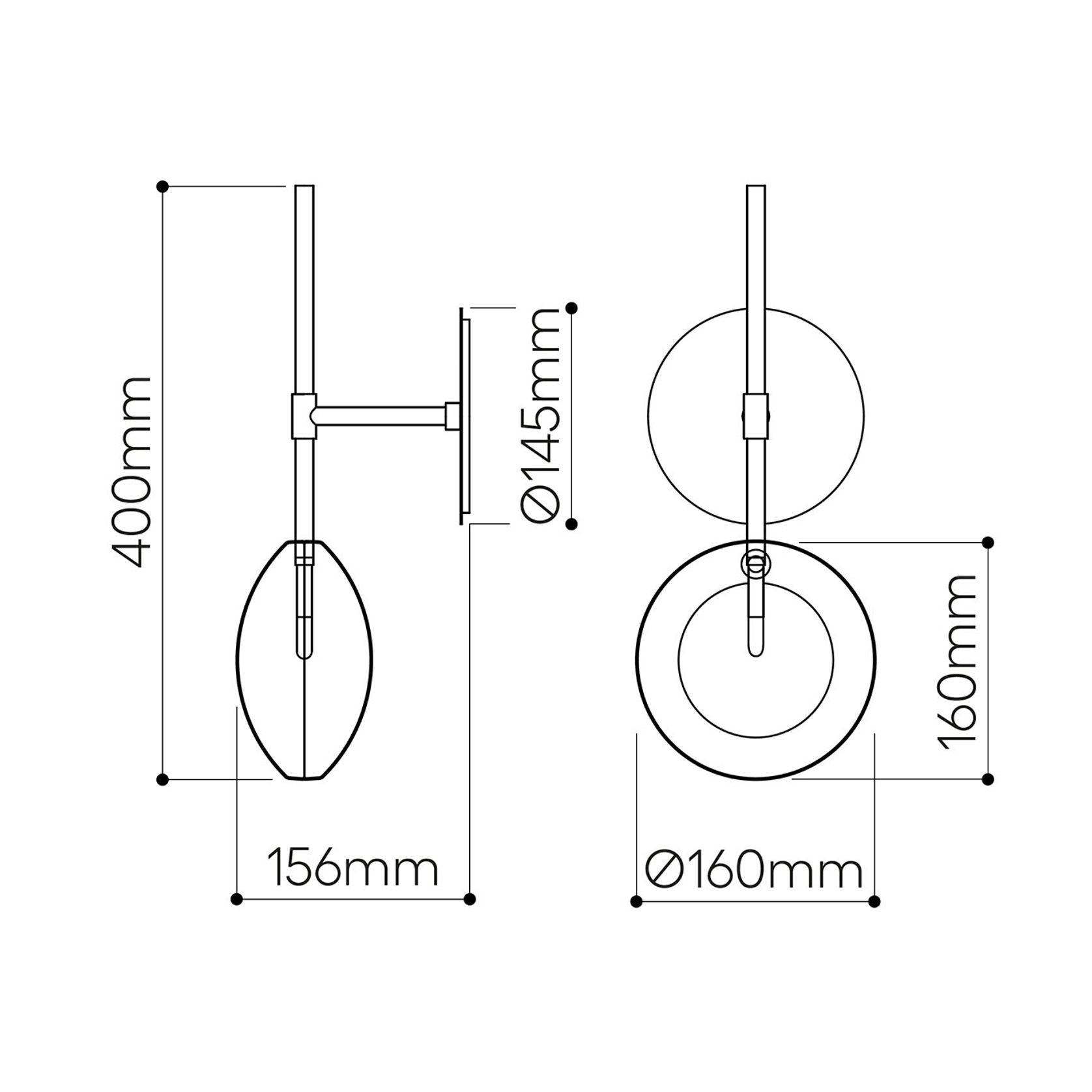 Lens Wall Light gallery detail image