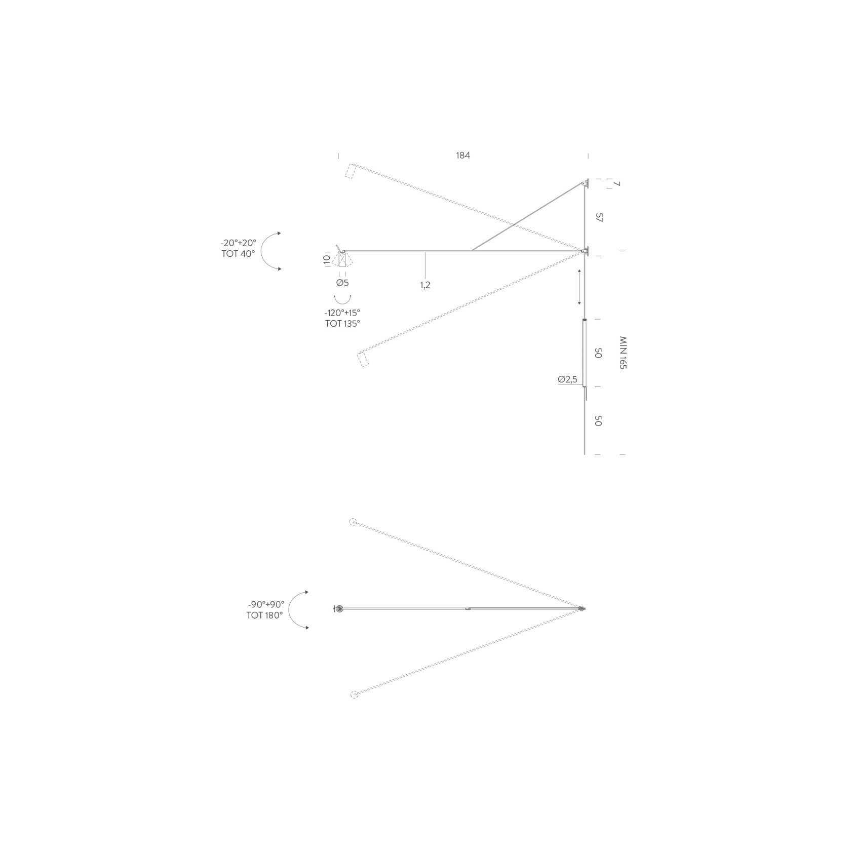 Swan Wall Light gallery detail image