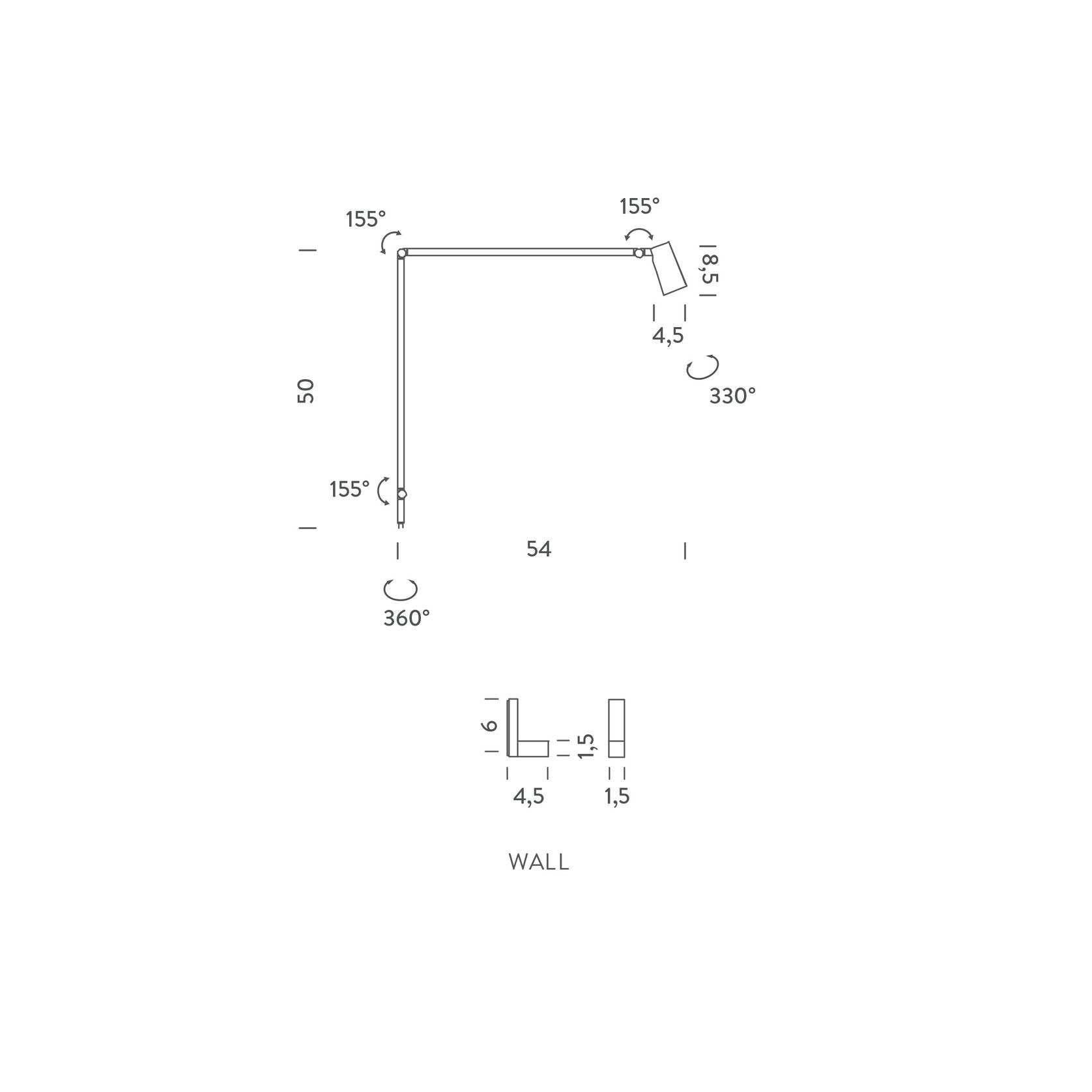 Untitled Wall Light gallery detail image