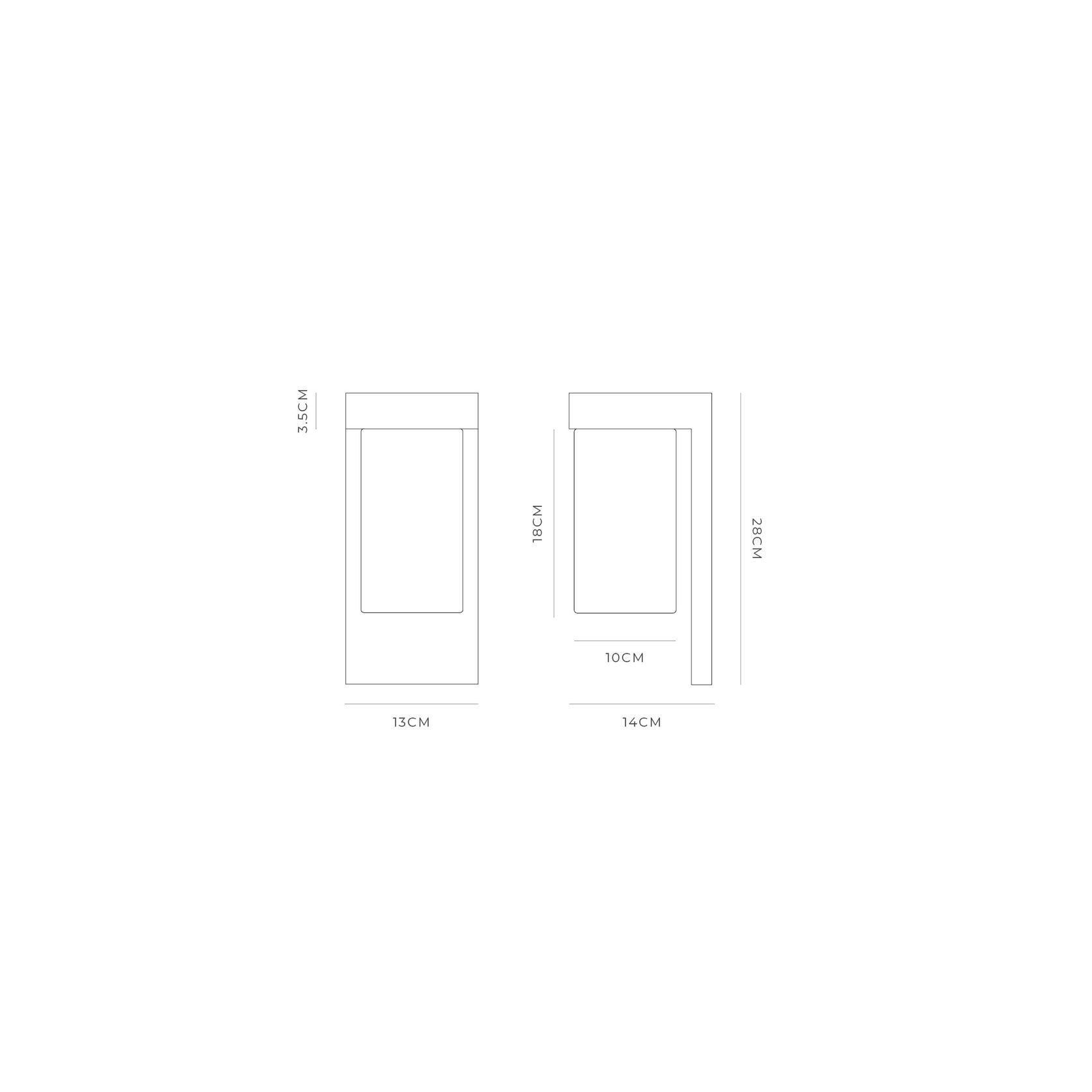 Tuva Outdoor Wall Light gallery detail image