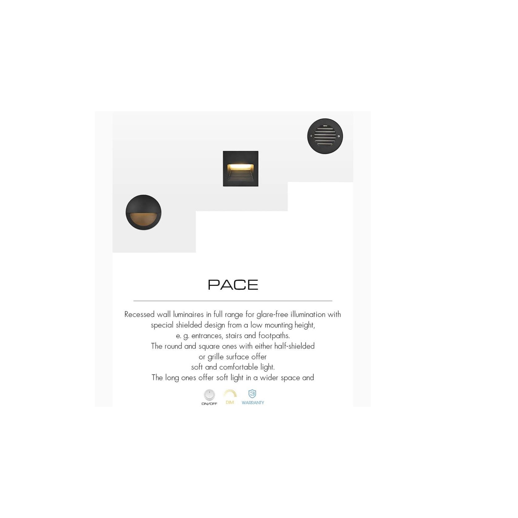 PACE | Outdoor Wall Light gallery detail image