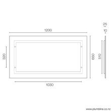 Frame Rectangle Wall Mirror gallery detail image