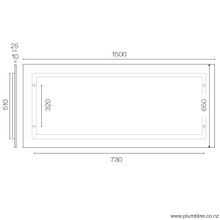 Frame Rectangle Wall Mirror gallery detail image