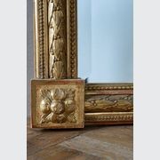 French Antique Louis XVI Gilded Mirror gallery detail image