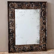 Large Spanish Black & Gold Mirror gallery detail image