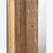 Antique French Mirror in Weathered Pine gallery detail image
