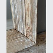 Antique French Mirror in Weathered Pine gallery detail image