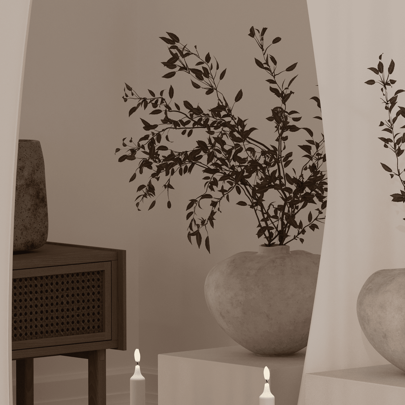 Isla Irregular Mirror | 1800 x 800 gallery detail image