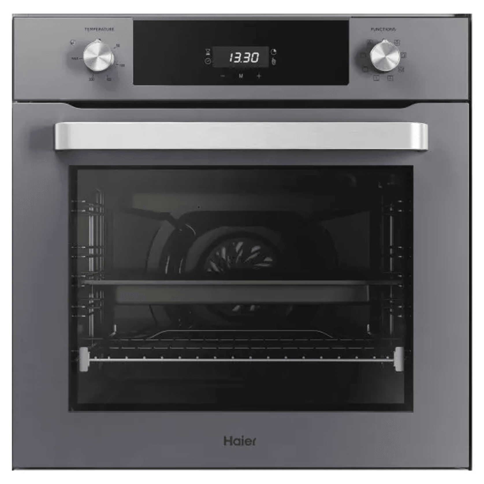 60cm Oven with Air Fry - Grey gallery detail image