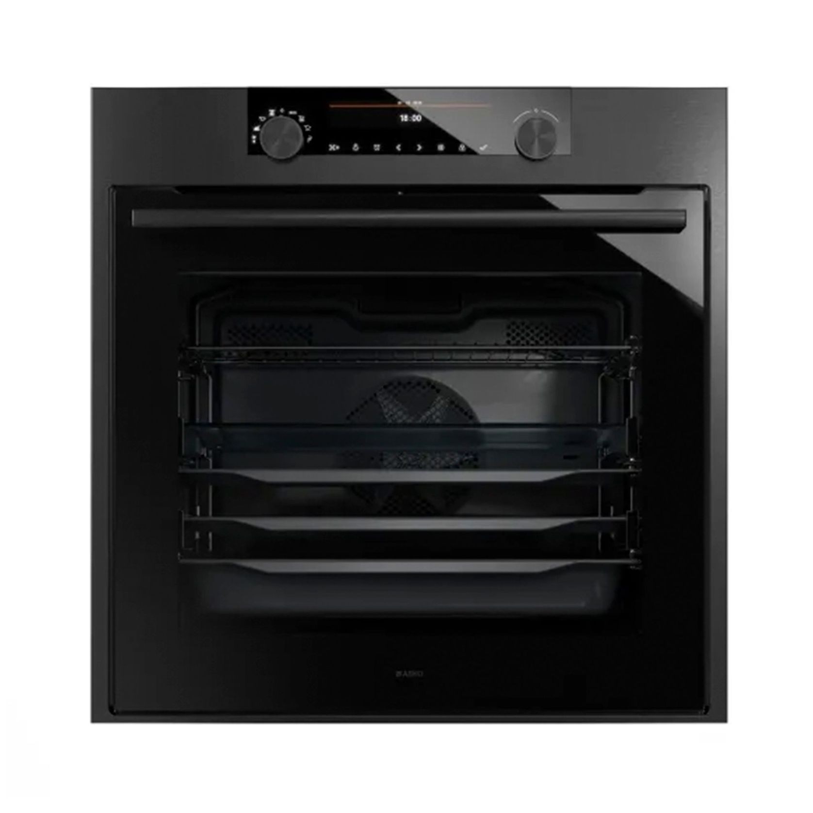 ASKO 60cm Pyrolytic Electric Oven - Black Stainless Steel gallery detail image