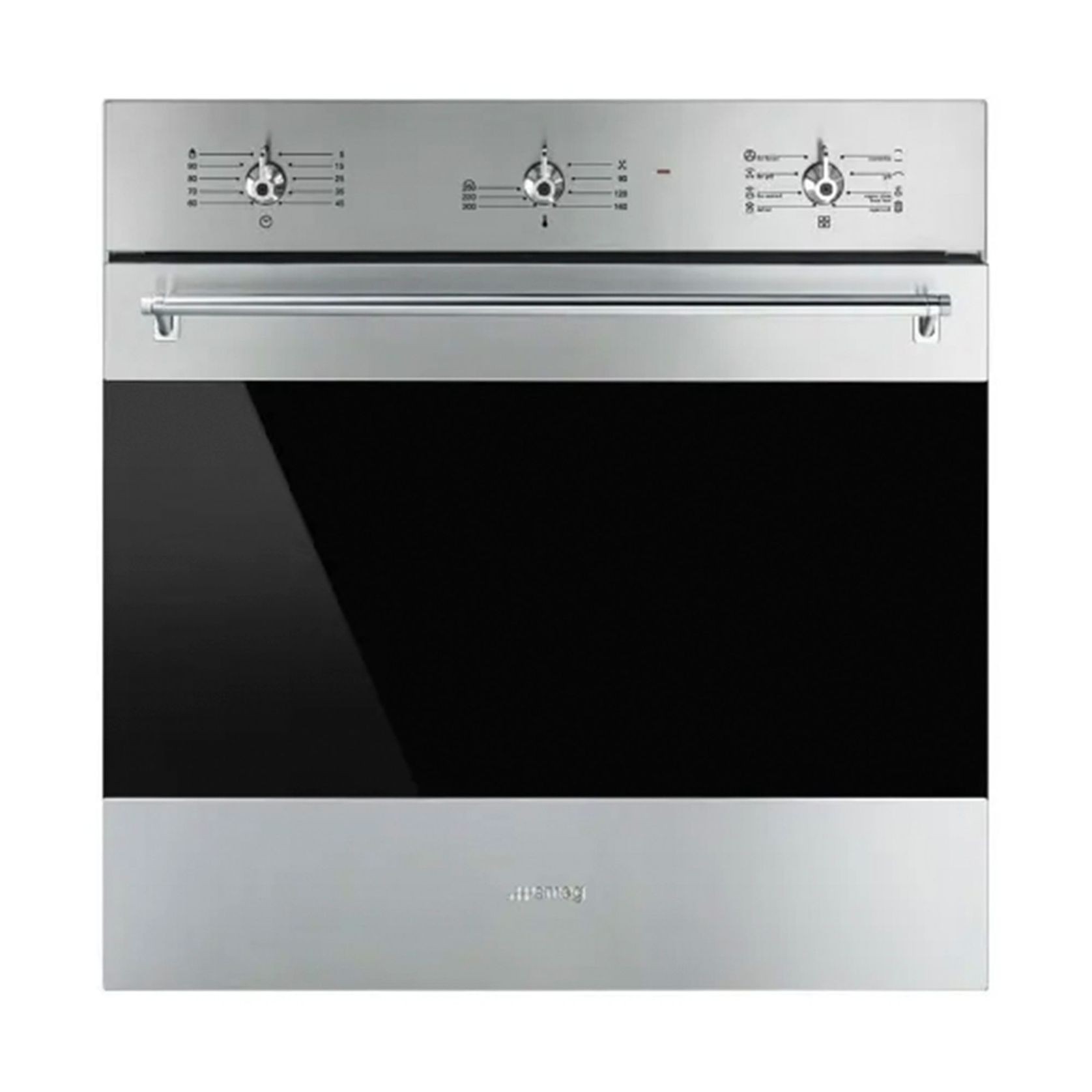 Smeg 60cm Classic Thermoseal Built-In Oven - Stainless Steel gallery detail image