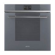 Smeg Linea 60cm Pyrolytic Oven - Silver gallery detail image