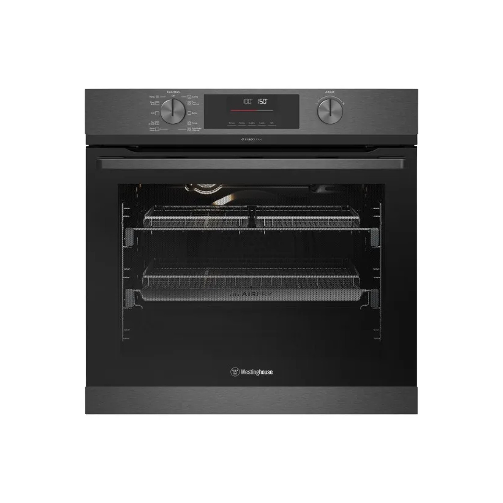 60cm Mutli-Function 10 Pyrolytic Oven/Airfryer - Dark Stainless Steel gallery detail image