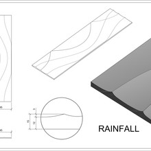 Roctex Rainfall 3D Wall Panel gallery detail image
