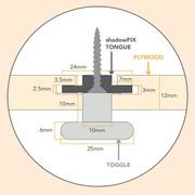ShadowFix | Concealed fixing system with express joint gallery detail image