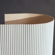 BendyWood Half Round 12 Primed - Cross Cut gallery detail image