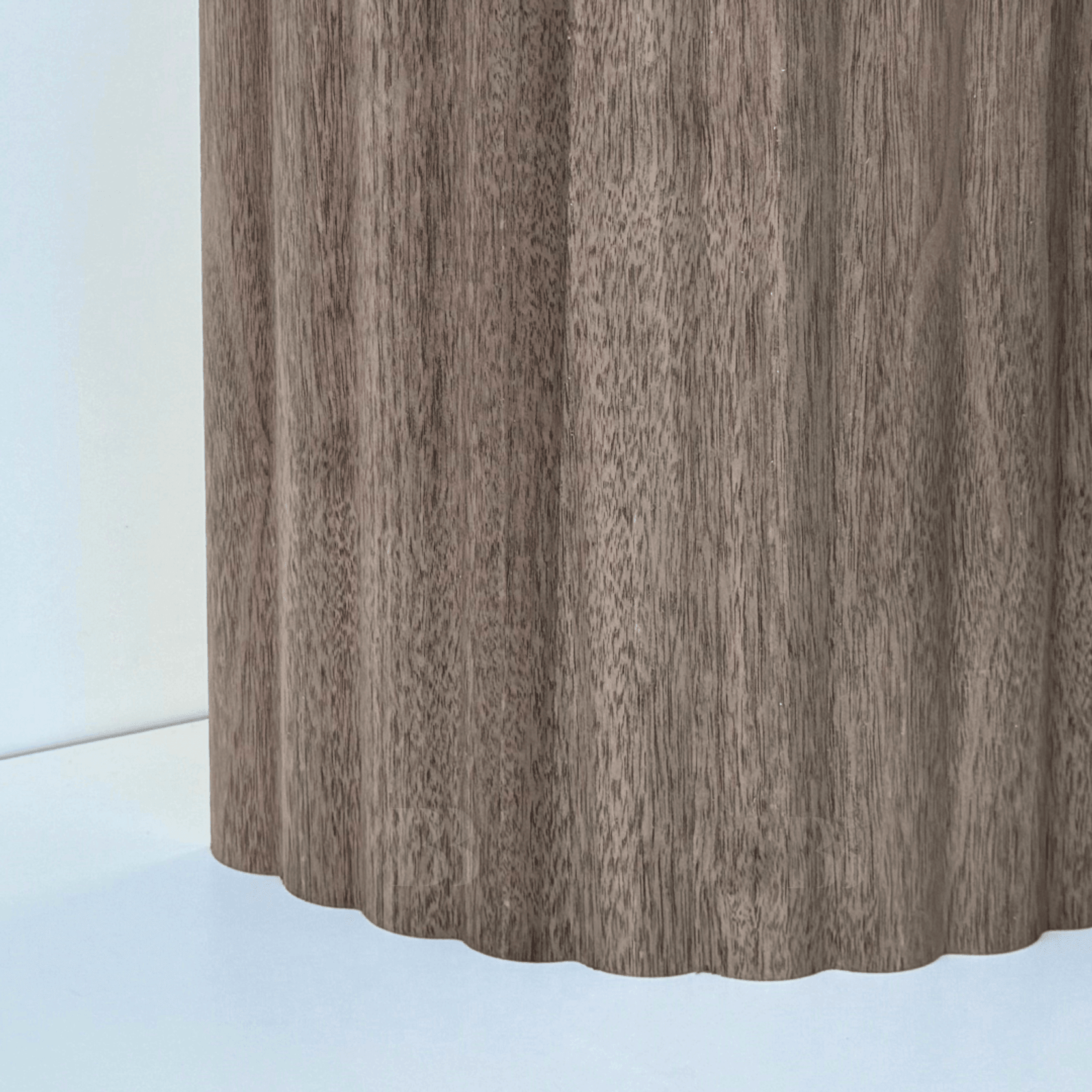 BendyWood Half Round 37 Black Walnut - Wall Panel gallery detail image