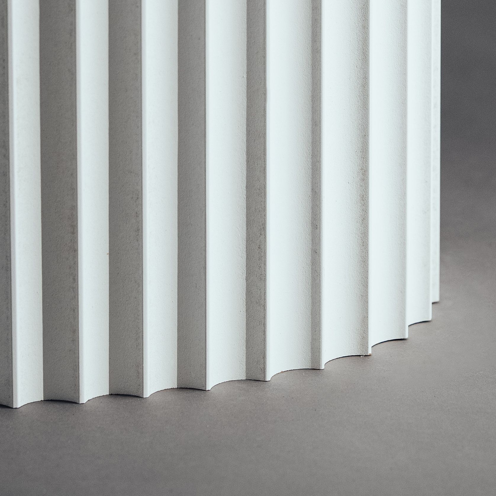 BendyWood Scallop 30 Primed - Cross Cut gallery detail image
