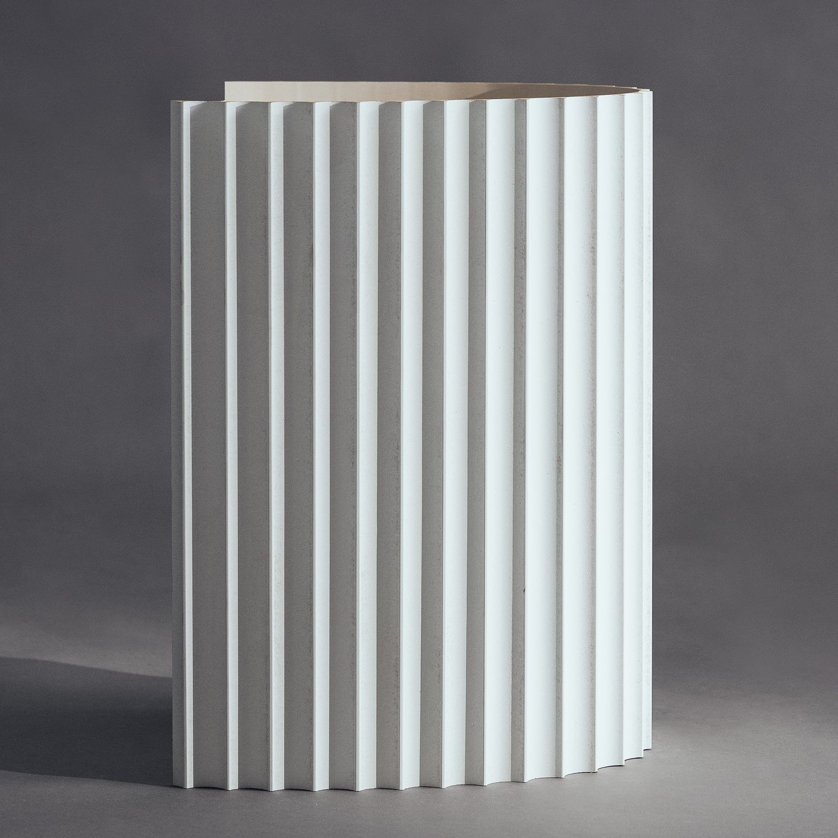 BendyWood Scallop 30 Primed - Wall Panel gallery detail image
