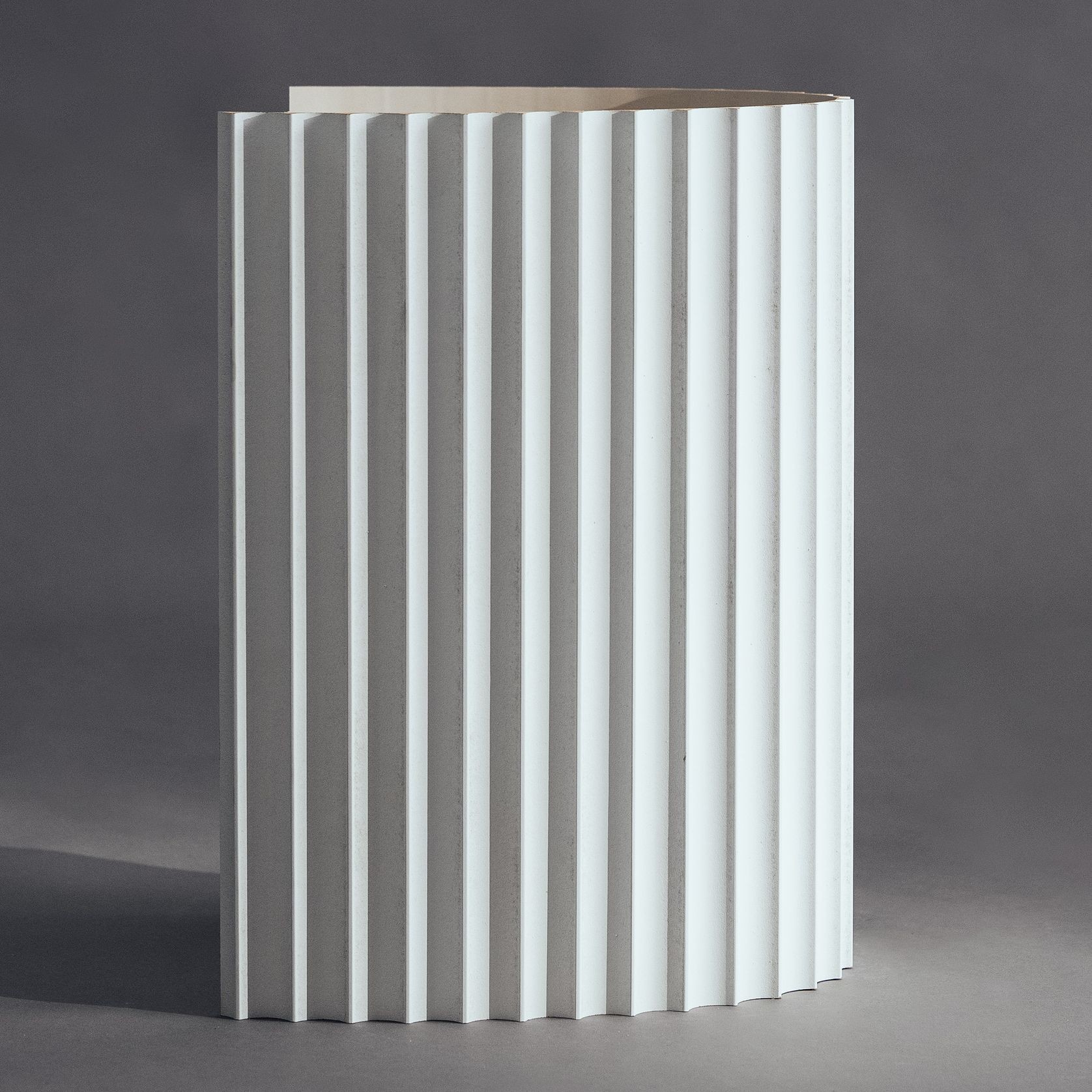 BendyWood Scallop 30 Primed - Cross Cut gallery detail image
