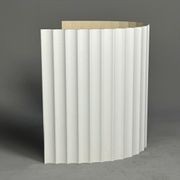 BendyWood Scallop 50 Primed - Wall Panel gallery detail image