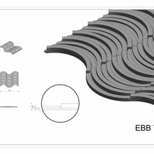 Roctex EBB Tile 3D Wall Panel gallery detail image