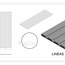 Roctex Lineas  Decorative Wall Panel gallery detail image