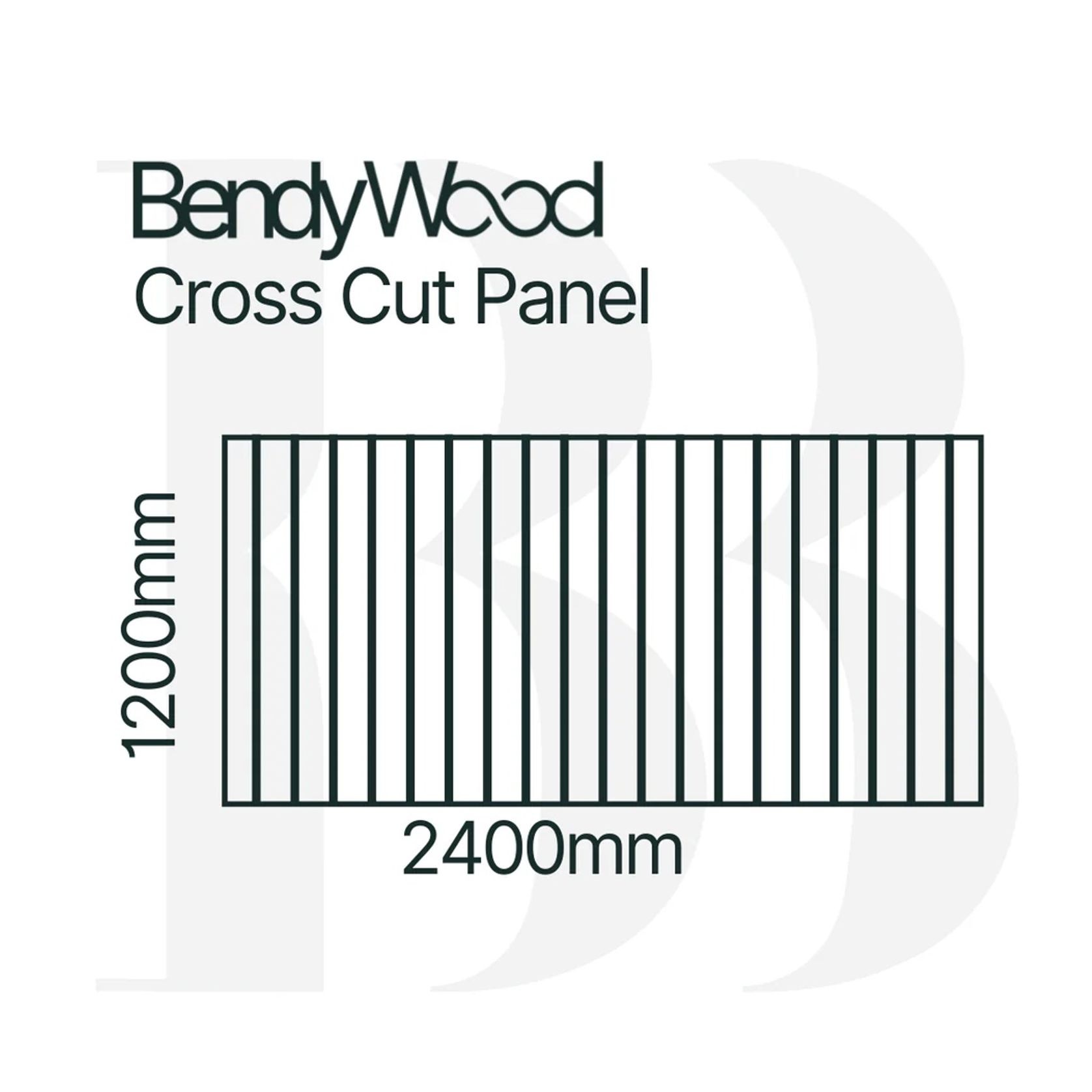 BendyWood Half Round 30 Primed - Cross Cut gallery detail image