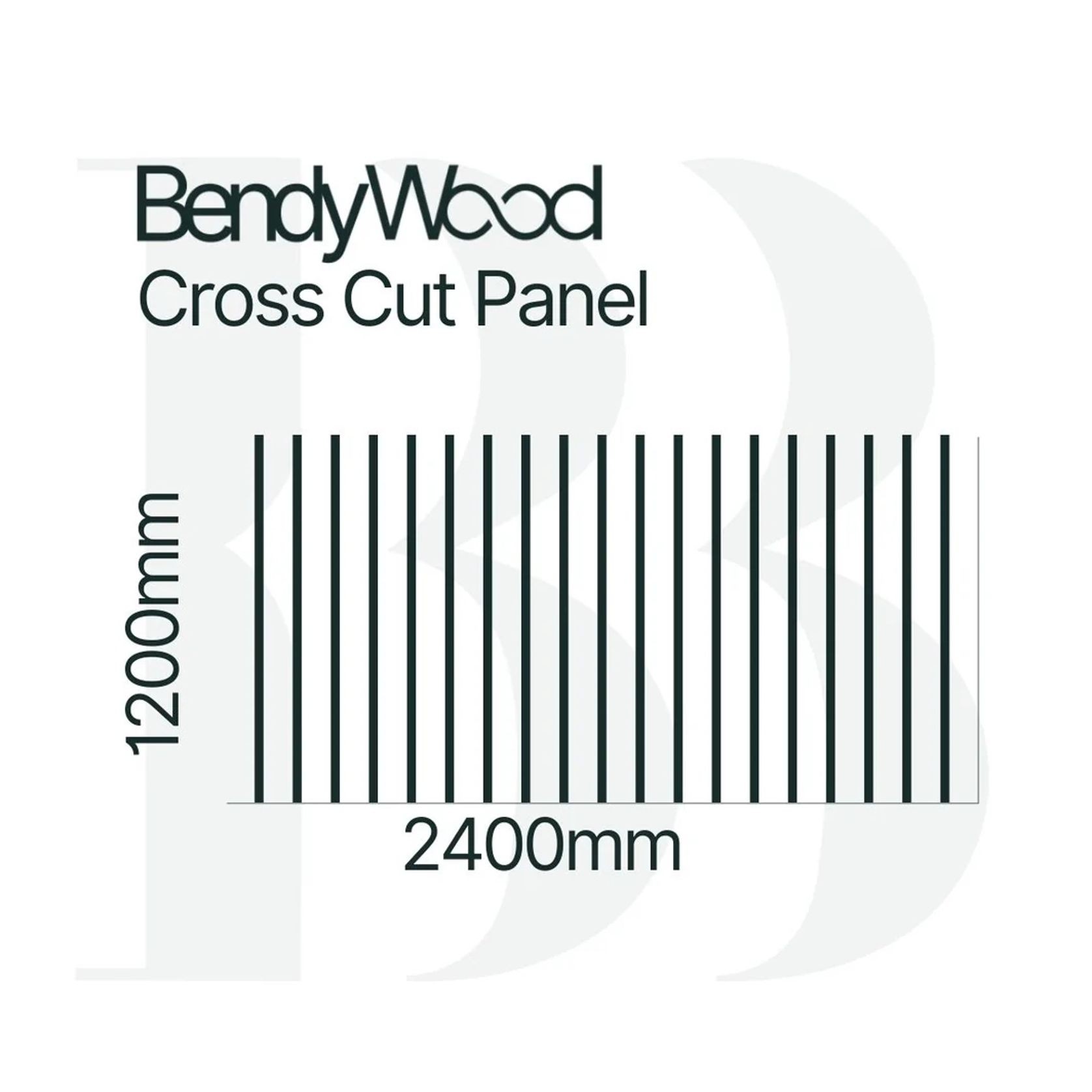 BendyWood Scallop 30 Raw - Cross Cut gallery detail image
