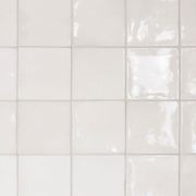 Marlowe White Gloss Wall Tile 100x100xmm gallery detail image
