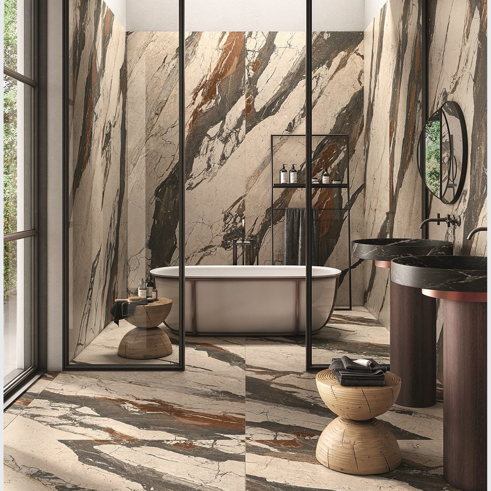 Breccia Phoenix Tiles gallery detail image