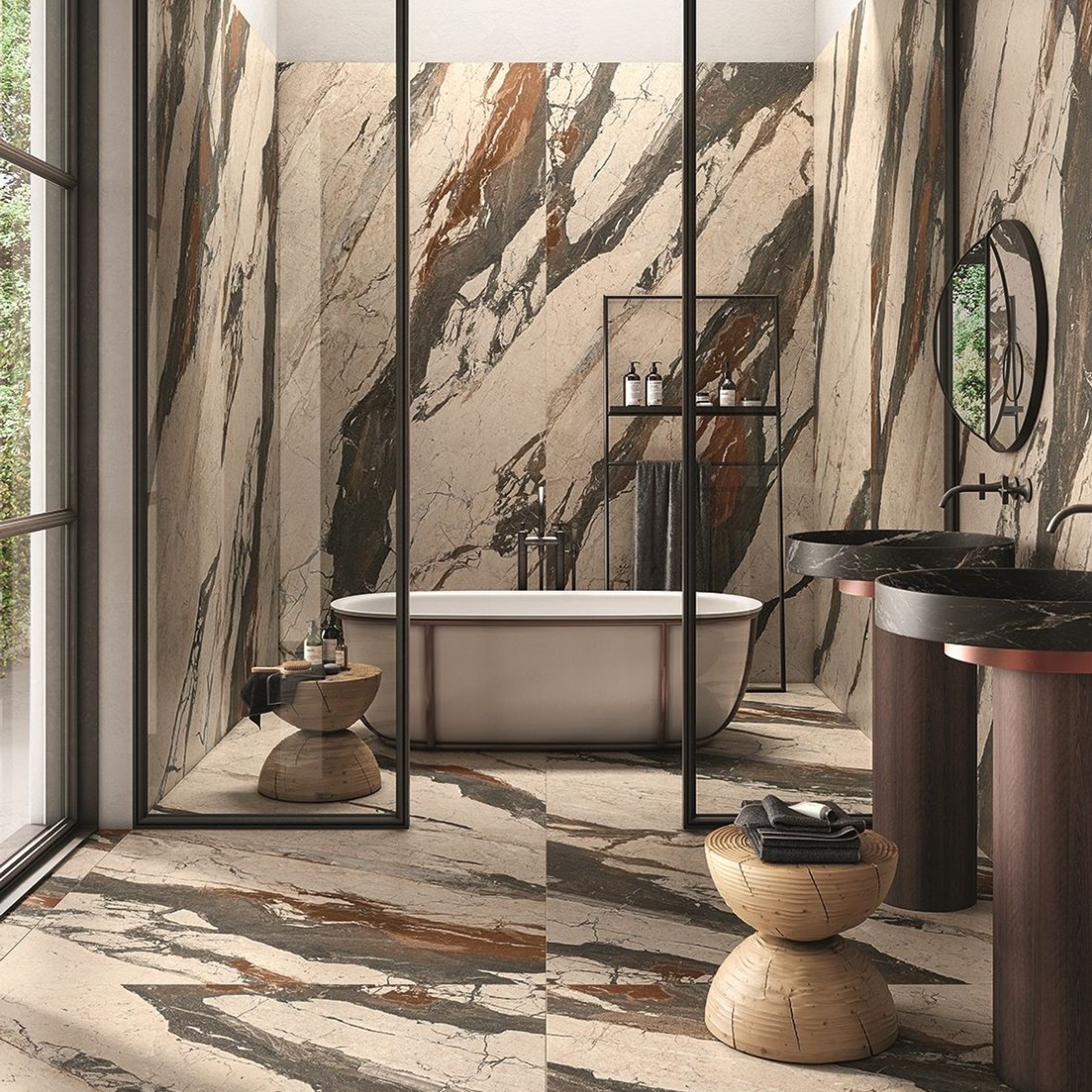 Breccia Phoenix Tiles gallery detail image