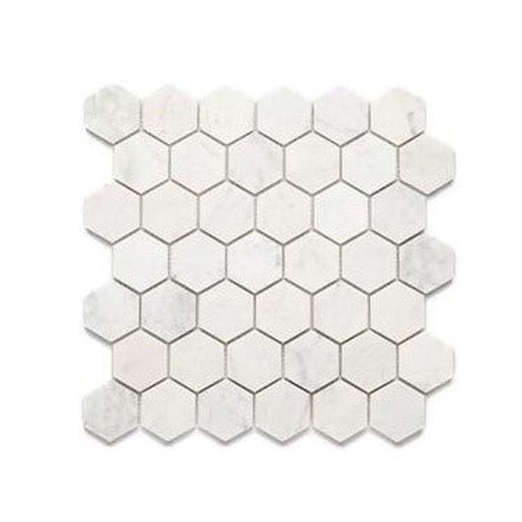 Carrara Mosaic Hexagon Wall Tiles gallery detail image