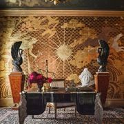 De Gournay Deco Dawn | Wallpaper gallery detail image