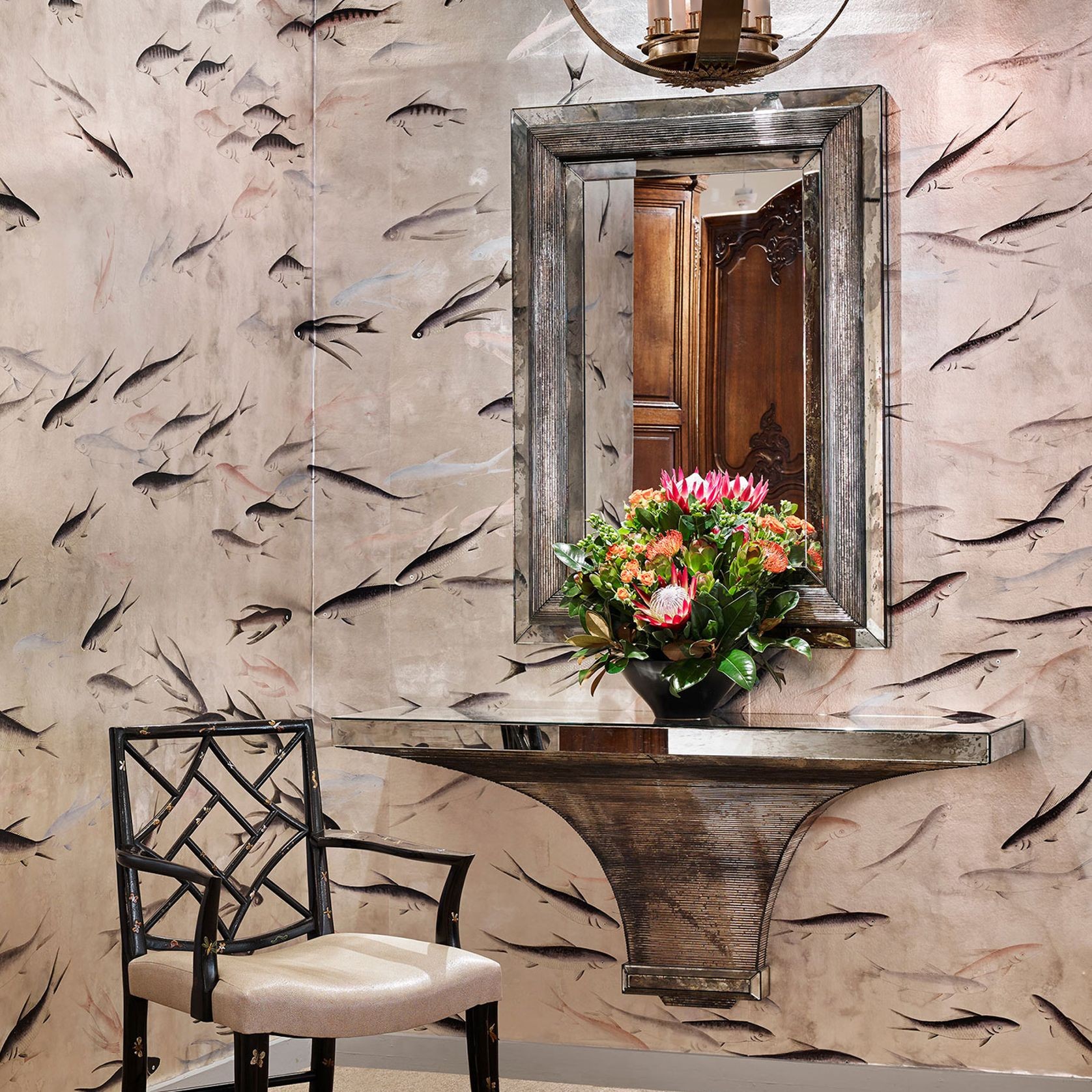 De Gournay Fishes | Wallpaper gallery detail image